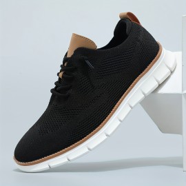 Men's Stylish Athletic Sneakers - Lightweight, Breathable Mesh - Durable Support for Sports and Casual Wear