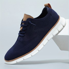 Men's Stylish Athletic Sneakers - Lightweight, Breathable Mesh - Durable Support for Sports and Casual Wear