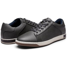 Men's Solid Colour Vintage Skateboard Shoes, Comfy Non Slip Casual Breathable Sneakers For Men's Outdoor Activities