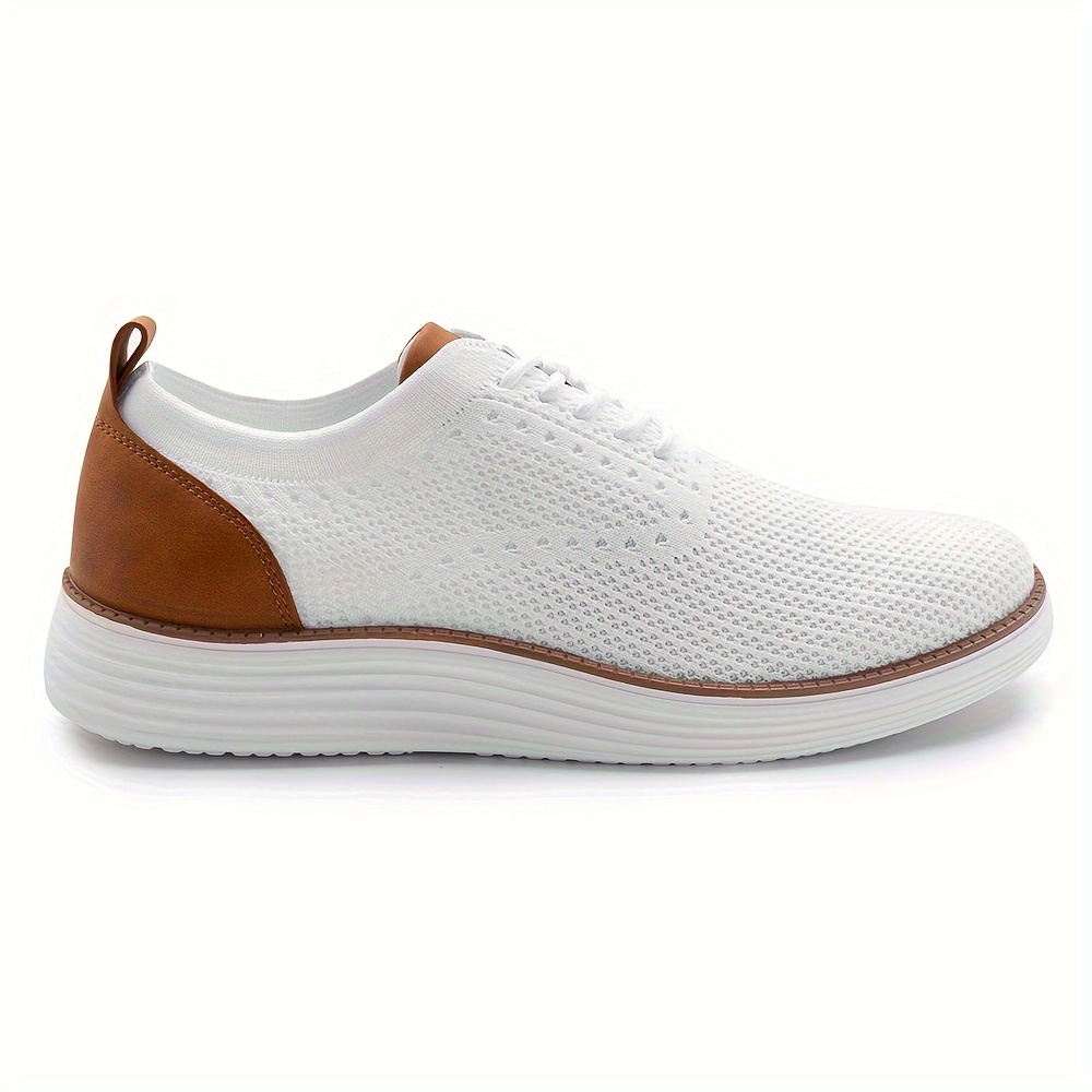 mesh dress sneakers oxfords men s business casual walking details 5